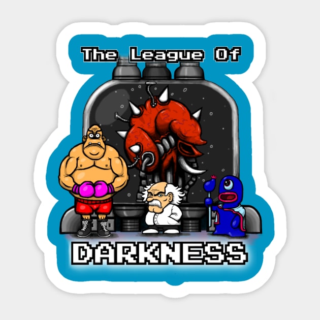 The League of Darkness Sticker by Chaosblue